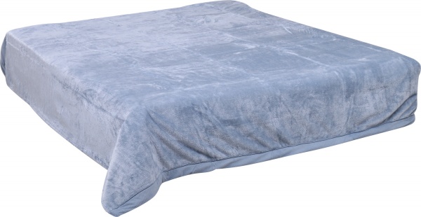 Покрывало Silky Soft 160x220 см La Nuit серо-голубой 