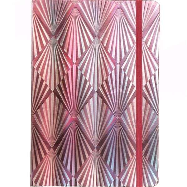 Книга для записей металлизированная 80 листов