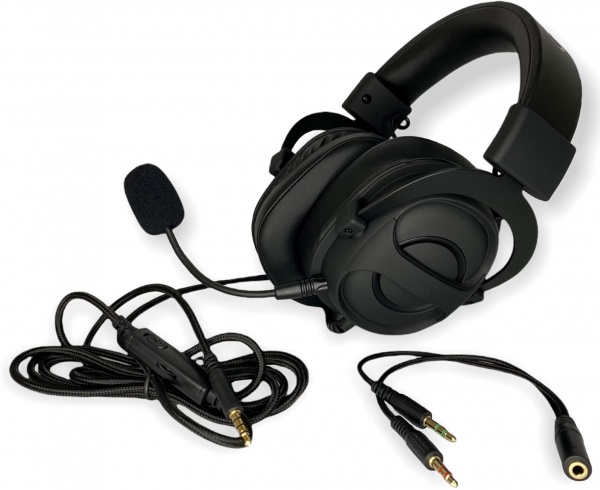 Гарнітура ігрова GamePro black (HS1630) 