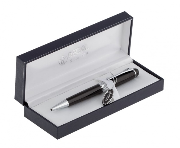 Ручка шариковая REGAL в подарочном футляре, черная 52605009 