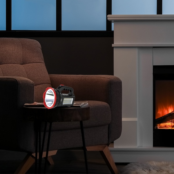 Фонарь прожекторный TaigeXin Solar аккумуляторный TGX-9008 черный