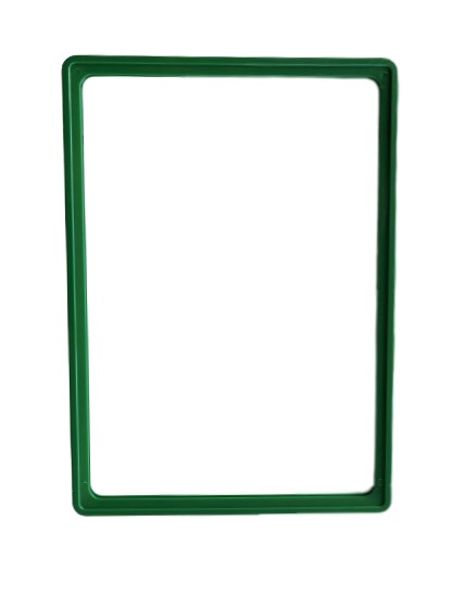 Рамка формата А4 пластиковая зеленая 3 шт 