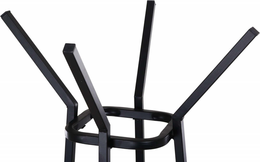 Вешалка-стойка для одежды Центр Меблів Твин 480х480х1700 мм черный/бежевый