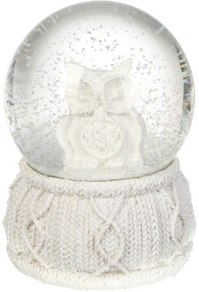 Декорація новорічна Куля Cова 6,5 см ZY151383K 