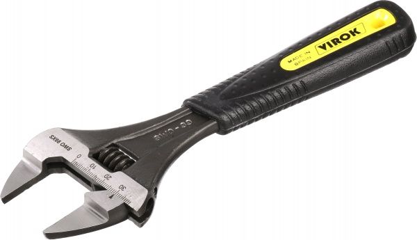 Ключ разводной Virok с тонкими губками 35V008