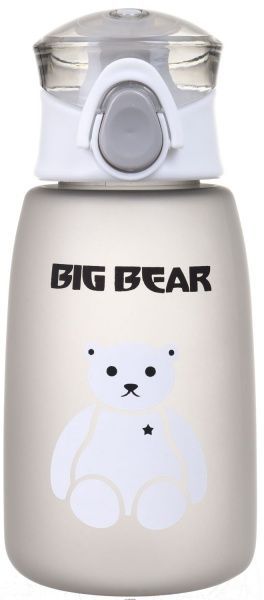 Бутылка для воды Big Bear 350 мл серая Flamberg Smart Kitchen