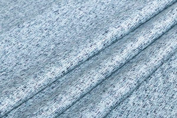 Ткань Блэкаут Принт 280 см аква 