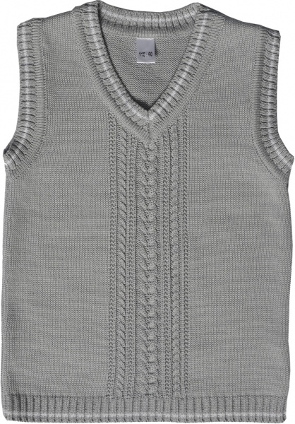 Жилет для хлопчика Mari-Knit р.116 сірий 713 