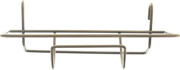 Полиця на рейлінг Lemax yj-g217 ВА для паперових рушників 300х185х100 мм антична бронза