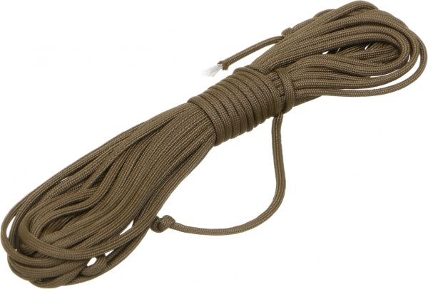 Шнур C&M tactical капроновый паракорд 4 мм 10 м койот