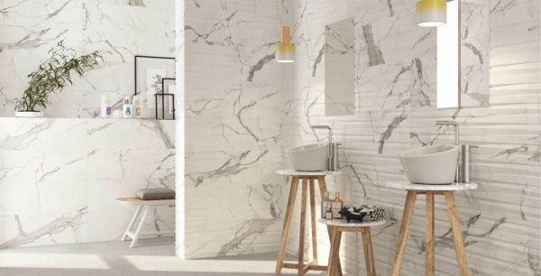 Плитка Cifre Statuario Relive 30х90 