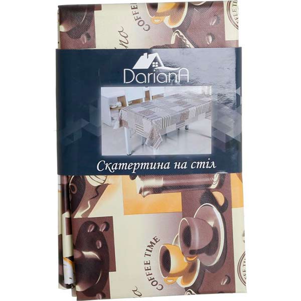 Скатертина Кава 135x180 см Dariana