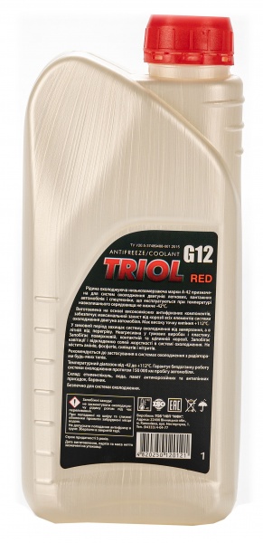 Антифриз MFC TRIOL Professional від -40 до +110 1л червоний 