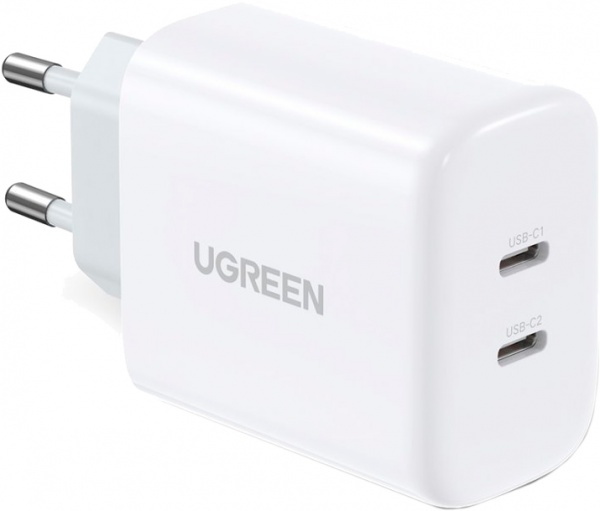 Мережевий зарядний пристрій UGREEN CD243 USB-C Fast Charger 40W EU 10343 
