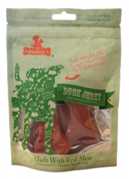 Снеки Yalute Foods утка и яблоко 100 г