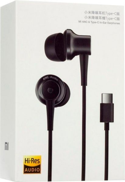 Гарнітура Xiaomi Mi ANC & Type-C In-Ear Earphones black 