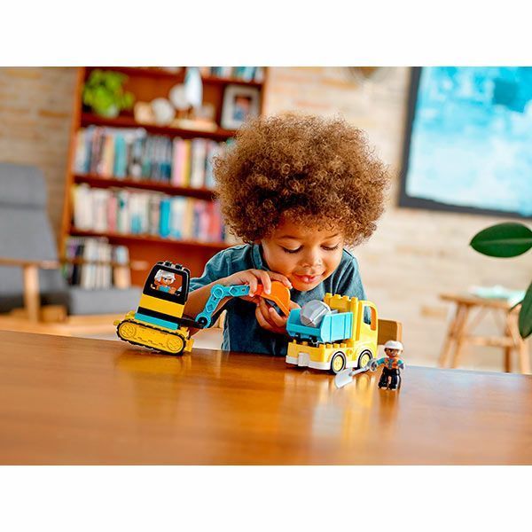 Конструктор Lego Duplo Грузовик и гусеничный экскаватор 10931