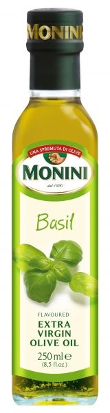 Масло оливковое Monini Extra Vergine Basil 250 мл 