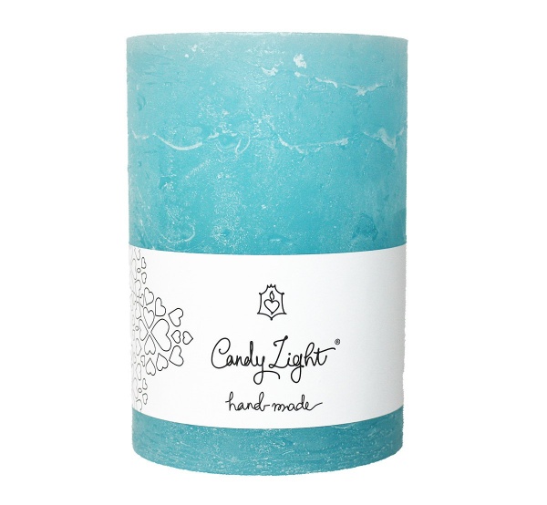 Свічка С07x10/1-5.6 цилінд бірюзова Candy Light