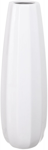 Ваза керамическая белый Берген 16х47,2 см