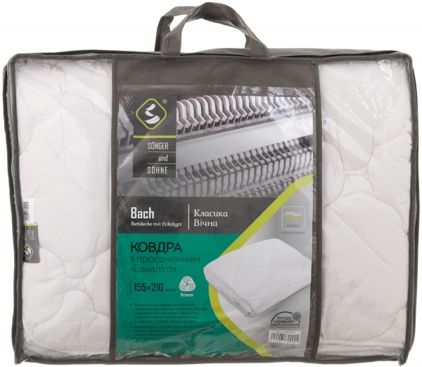 Ковдра BACH Evkalypt 155х210 см Songer und Sohne