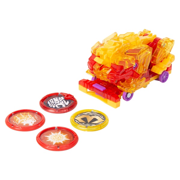 Трансформер Screechers Wild S3 L2 Флеймінг Лайон 1:43 EU682205