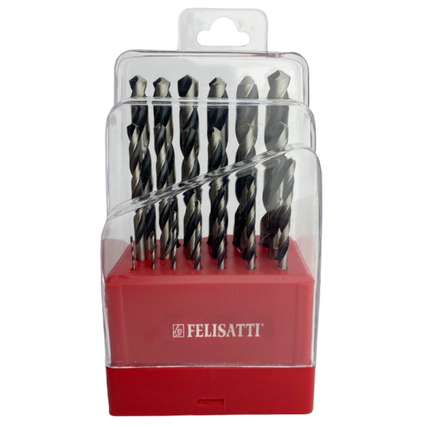Набор сверл по металлу Felisatti 19 шт. F48145