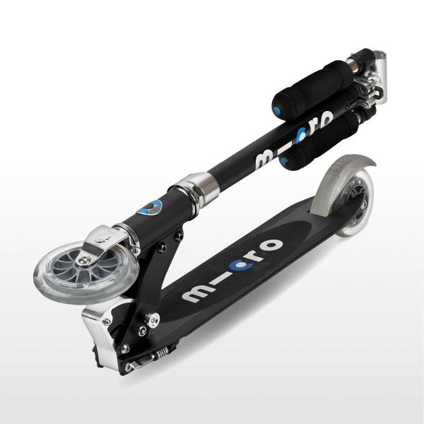 Самокат Micro Sprite LED різнокольоровий принт SA0225 