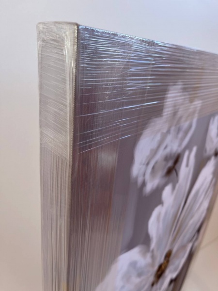 Репродукція Білі квіти 60x80 см Арт Фемелі 