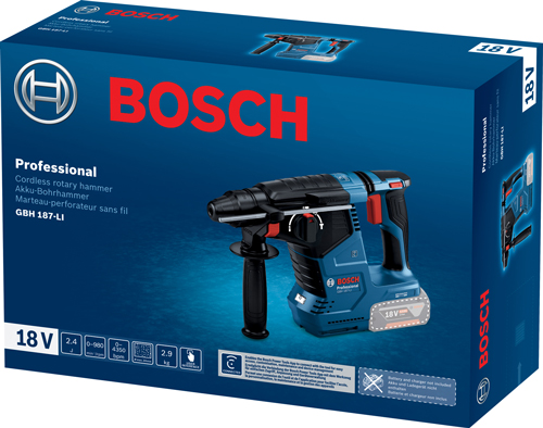 Перфоратор Bosch Professional GBH 187-LI 0611923020