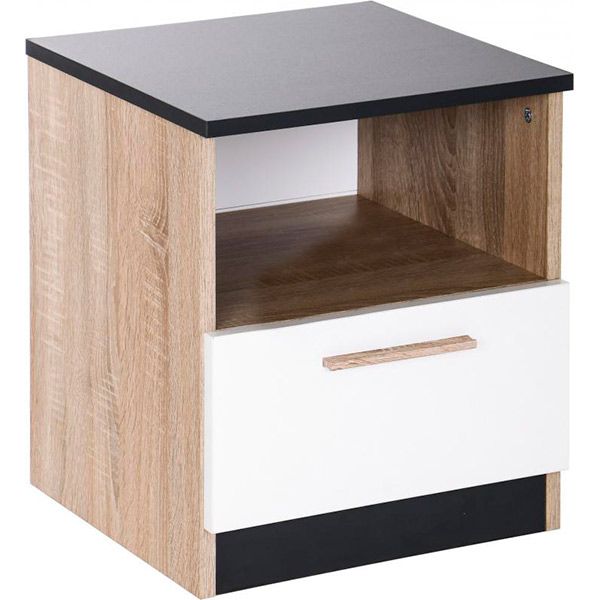 Тумба приліжкова Embawood Леді дуб сонома/антрацит 