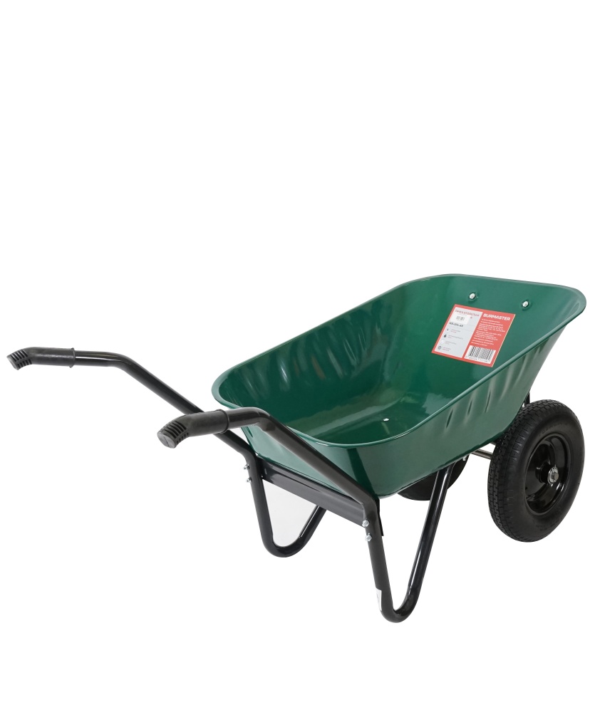 Візок будівельний Burmaster 100 л до 200 кг з пневматичними колесами (WB-004-AR)