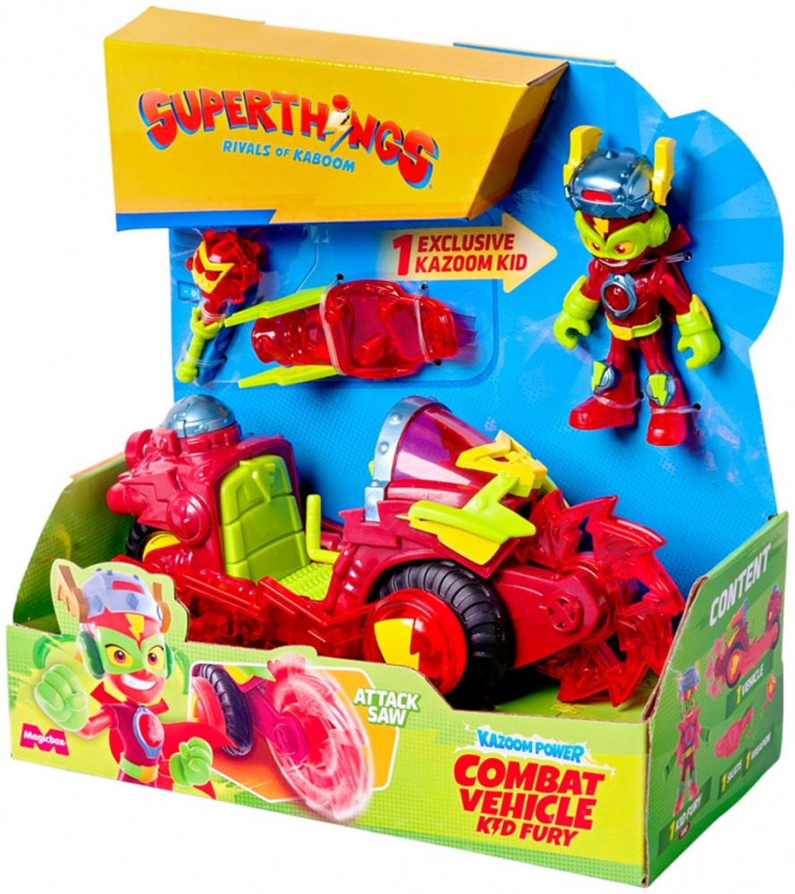Игровой набор SuperThings SuperThings Combat Vehicles Кид Фьюри PSTSP116IN210