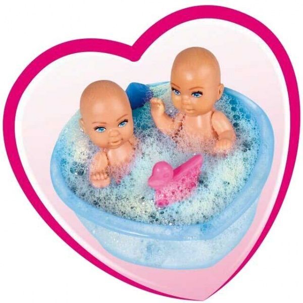  Simba Набор Steffi & Evi Love Штеффи и новорожденные близнецы