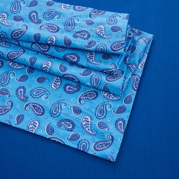 Комплект постельного белья двуспальный, Евро, Miniso разноцветный Arya 