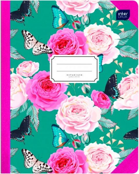 Зошит шкільний 32 аркуша в лінію Premium Mix в асортименті InterDRUK