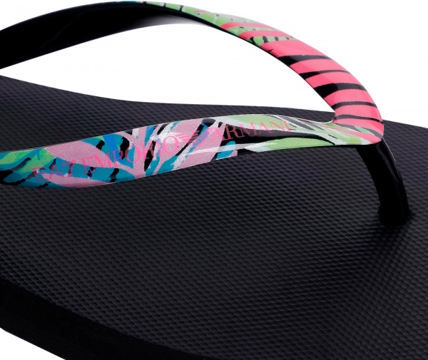 Вьетнамки EA7 Flip flop XFQ003-XK136-M623 р.36 черный