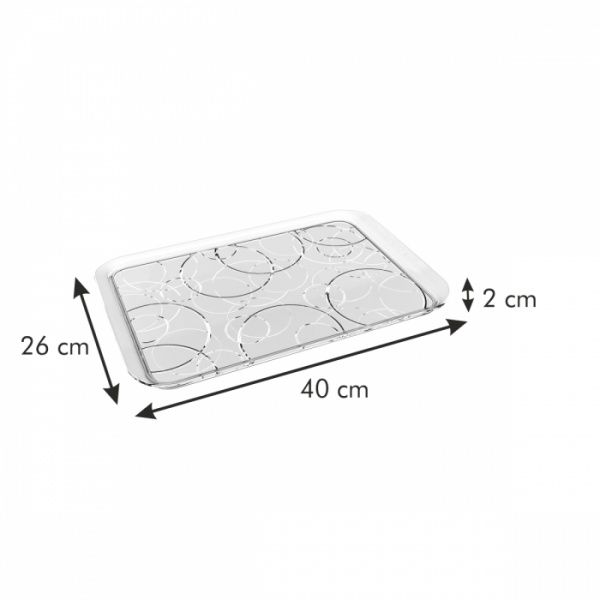 Поднос Glance кола 664648 Tescoma