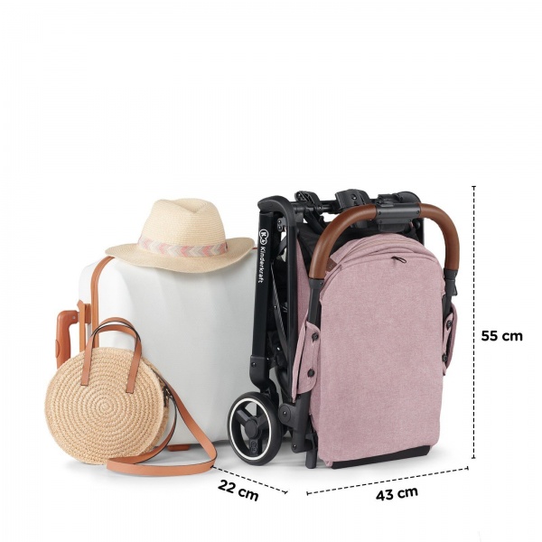 Коляска прогулянкова Kinderkraft Nubi Pink KKWNUBIPNK0000 