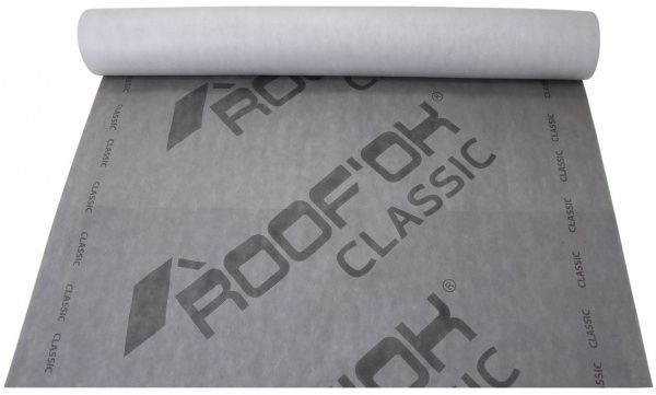 Супердифузійна мембрана RoofOK Classic 145 рулон 75 кв.м
