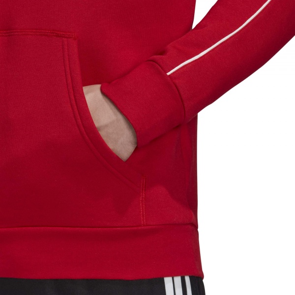 Джемпер Adidas CORE18 HOODY CV3337 р. M червоний