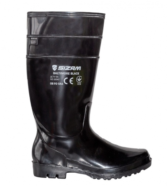 Сапоги резиновые Sizam Baltimore р.42 36345 черный