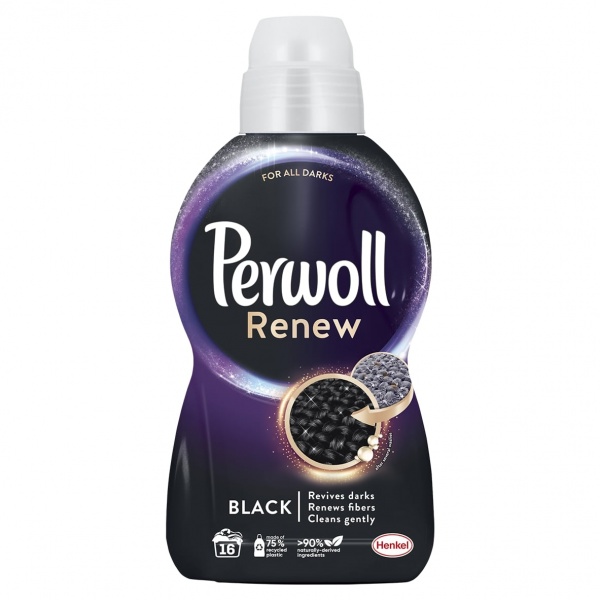 Гель для машинной и ручной стирки Perwoll Renew Black 0,96 л 