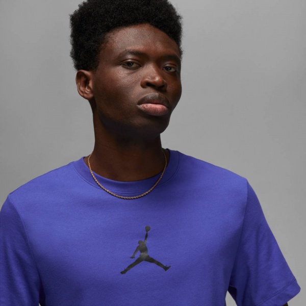 Футболка Nike M J JUMPMAN DF SS CREW CW5190-430 р.S синий