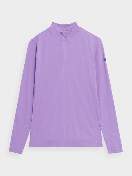 Футболка 4F LONGSLEEVE FNK 4FSS23TFLOF116-51S р.XSS фиолетовый