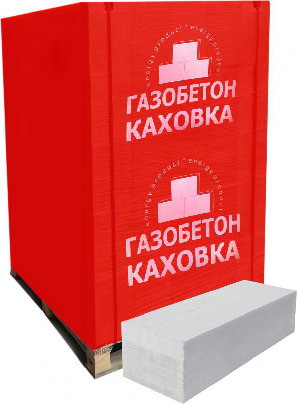 Газобетонный блок КАХОВКА 600x200x150 мм D-400