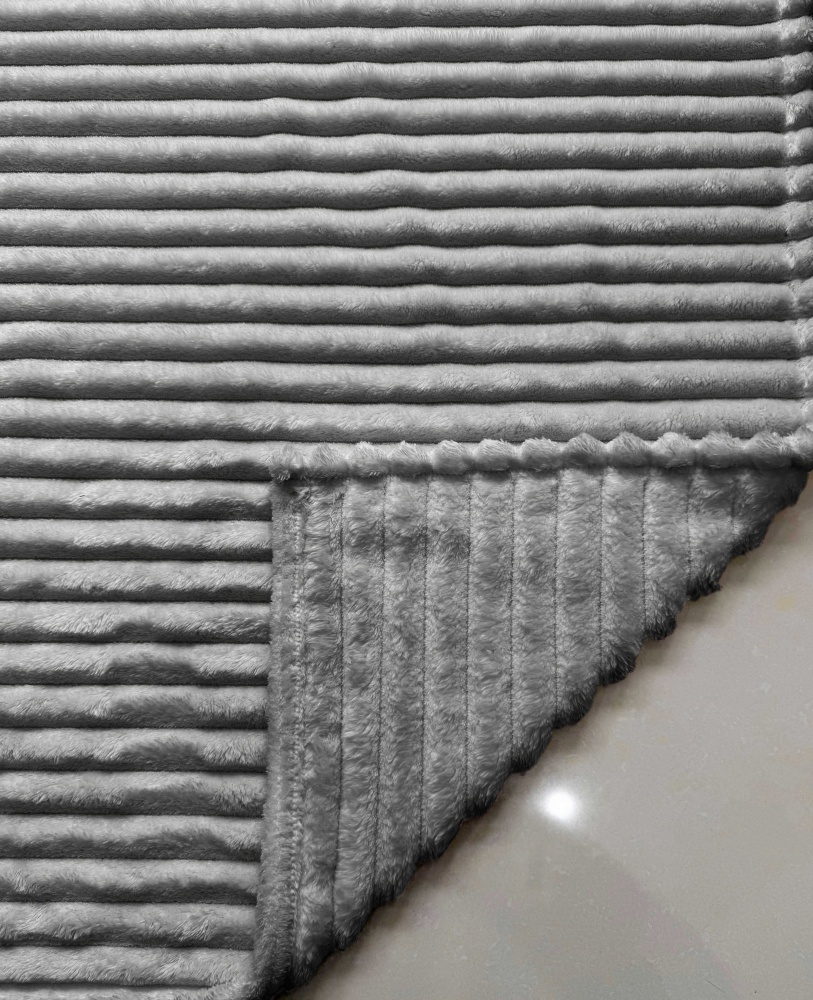 Плед Velvia 200x220 см сірий La Nuit