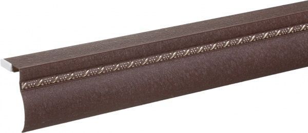 Карниз Cardinal Макс плюс с молдингом двойной 200 см шоколадный 