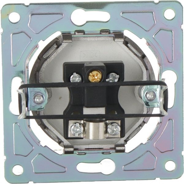 Механізм розетки TV HausMark Bela без кришки чорний SNG-SCP.RD20MG1TV-BK