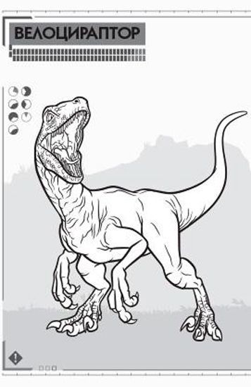 Книга «Книга Universal Світ юрського періоду 2 Розмальовка»